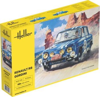 HEL80700 - RENAULT R8 Gordini à assembler et à peindre