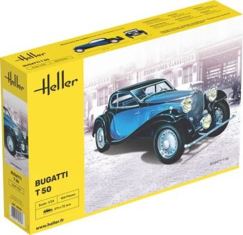 HEL80706 - BUGATTI T50 à assembler et à peindre
