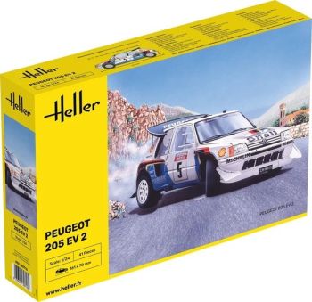 HEL80716 - PEUGEOT 205 EV 2 #5 à assembler et à peindre