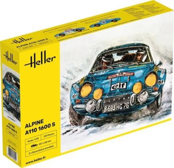 HEL80745 - ALPINE A110 - 1600s à assembler et à peindre