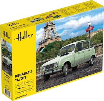 HEL80759 - RENAULT 4TL/GTL à assembler et à peindre