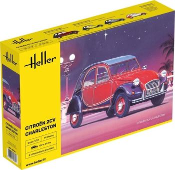 HEL80766 - CITROEN 2CV Charleston à assembler et à peindre