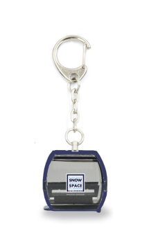 JC80812 - Porte-clés télécabine OMEGA V bleu - SnowSpaceSalzburg