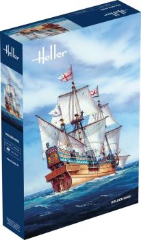 HEL80829 - Voilier Golden Hind à assembler et à peindre