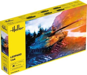 HEL81126 - Char LEOPARD 1A4 à assembler et à peindre