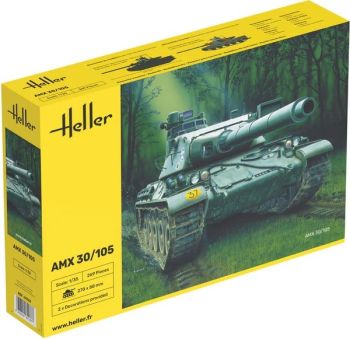 HEL81137 - Char AMX 30/105 à assembler et à peindre
