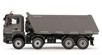 CON81259/04 - MAN TGS NN 8x4 benne gris