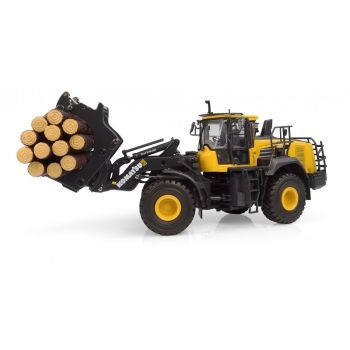 UH8165 - Chargeuse KOMATSU WA475-10 avec pince à grumes