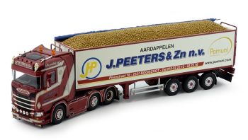 TEK81831 - SCANIA S 6x2 avec remorque à pomme de terre 3 Essieux  PEETER