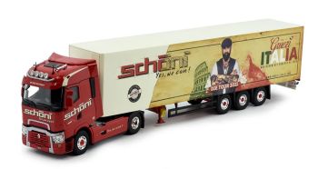 TEK82331 - RENAULT T Highline 4x2 avec remorque frigo 3 Essieux SCHONI