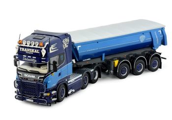 TEK82732 - SCANIA R09 Topline 6x2 avec benne 3 essieux TRANSKAL