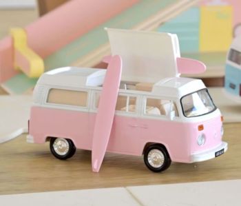 NOREV841102 - VOLKSWAGEN Combi Type 2b Camper Van 1973 Rose - Jet-car