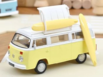 NOREV841109 - VOLKSWAGEN Combi Type 2b Camper Van 1973 Jaune Pastel - Jet-car