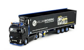 TEK84760 - VOLVO FH05 4x2 avec remorque à fond mouvant 3 Essieux WILLIAM MOHRING