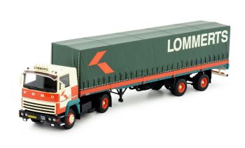 TEK84843 - FORD Transcontinental 4x2 avec remorque bâchée 2 Essieux LOMMERTS