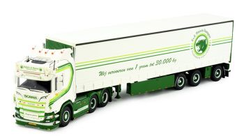TEK85105 - SCANIA Next génération R520-V8 6x4 avec remorque 2+1 Essieux Patrick VAN DER HOEVEN