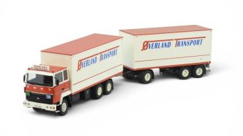 TEK85493 - FORD Transcontinental 6x4 porteur avec remorque 1+2 Essieux OVERLAND Transport