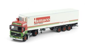 TEK85518 - VOLVO F12 Globetrotter 4x2 avec remorque frigo 3 Essieux FRODE LAURSEN