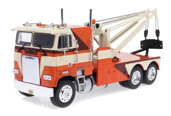 FREIGHTLINER FLA 9664 1984 dépanneuse Orange et beige