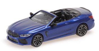 MNC870029030 - BMW M8 Cabriolet 2019 Bleu métallique