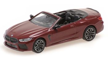 MNC870029034 - BMW M8 Cabriolet 2019 Rouge métallique