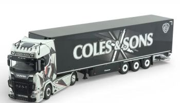 TEK87111 - SCANIA Serie S 4x2 avec remorque 3 Essieux COLES & SON