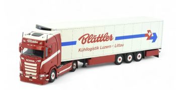 TEK88420 - SCANIA Next Gen. Série S Highline 4x2 avec remorque frigo 3 Essieux BLATTLER