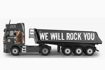 CON80202/0 - MAN TGX GX 4x2 avec benne 3 essieux BARNREUTHER