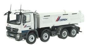 NZG741/02 - MERCEDES Actros 8x4 Benne CEMEX