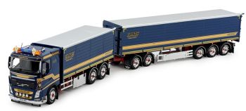 TEK81837 - VOLVO FH04 6x4 porteur avec remorque 2+3 Essieux HNT