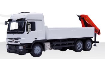 CON72115 - MERCEDES 6x4 Benne Avec grue PALFINGER PK 21502
