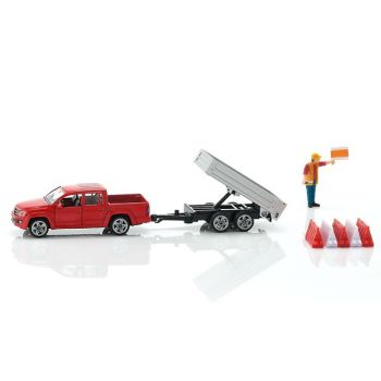 SIK3543 - Pick UP Avec remorque basculante Ech:1/55