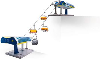 JC84493 - Remontée mécanique avec une télécabine et 3 Télésièges GIPFELBAHN