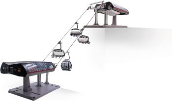 JC84494 - Remontée mécanique avec une télécabine et 3 Télésièges Lange Wand C5