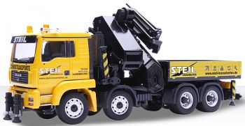 CON66210/01 - MAN TGS 4 Essieux Avec grue STEIL
