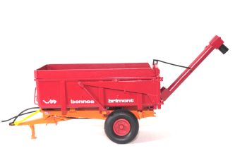 REP68 - Benne BRIMONT BB8 équipé d'une visse de déchargement
