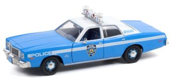 GREEN85542 - PLYMOUTH Fury 1975 Police de New York