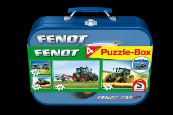 PUZ55589 - Boite Métal de 4 Puzzles FENDT