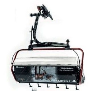 JC86501-1 - Télésiège 6 Personnes GAMPENBAHN cerf