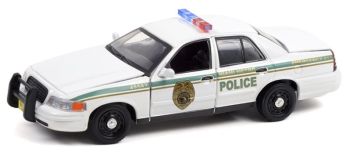 GREEN86613 - FORD Crown Victoria Police du métro de Miami 2001 de la série DEXTER