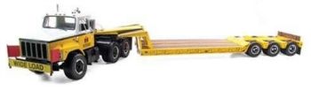 FIGE400184 - INTERNATIONAL 6x4 Avec porte engins 3 Essieux Ech:1/25