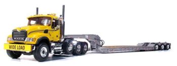 FIGE103885 - MACK 6x4 avec porte engins 3 Essieux Ech:1/34