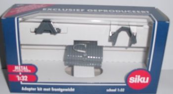 SIK3095GRIS - Lot de Masse + Set Adaptateur Gris
