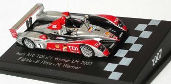SPA87LM07 - AUDI R10 TDI #1 Gagnant du MANS 2007 F.BIELA.  E.PIRRO.  M.WERNER