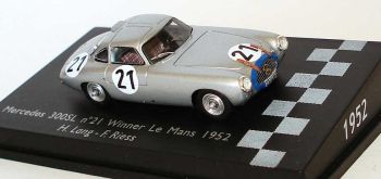 SPA87LM52 - MERCEDES 300 SL #21 Gagnant du MANS 1952 H.LANG. F.RIESS