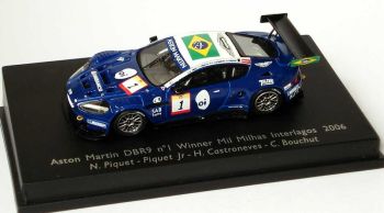 SPA87S025 - ASTON MARTIN DBR9 #1 Gagnant Milhas Interlagos 2006 N.PIQUET. H.CASTRONEVES.C.BOUCHUT