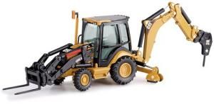 NOR55143 - Tractopelle CAT 420E avec Accessoires