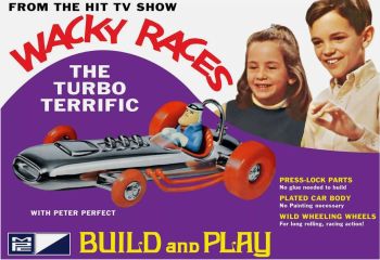 MPC937/12 - Wacky Races - The Turbo Terrific à assembler et à peindre
