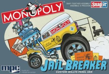 MPC946M/12 - Jail Breaker Custom Willys - MONOPOLY à assembler