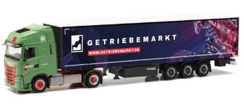 HER953900 - IVECO S-Way 4x2 avec remorque 3 Essieux WANDT / GETRIEBEMARKT